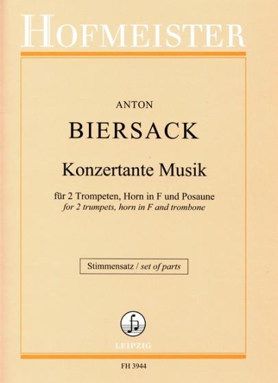 Konzertante Musik / Stimmensatz